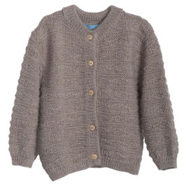 Gr. 62 Baby Alpaka Wollcardigan Oat