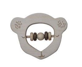Holzbeissring naturbelassen Koala