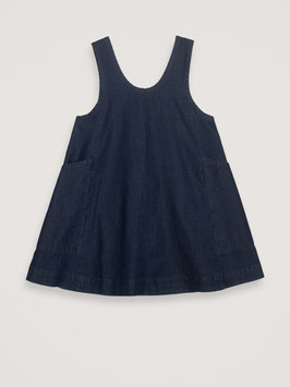Kinder Taschenkleid Dark Denim