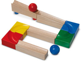Cubio Kugelbahn aus Holz