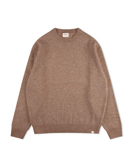 Männer Strickpullover Sepia