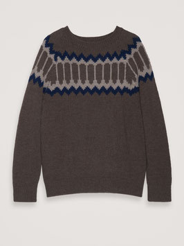 Frauen Wollpullover Brown