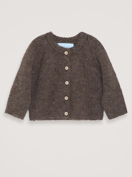Baby Alpaka Wollcardigan Pinecone