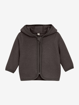 Merino Wolljacke Raisin