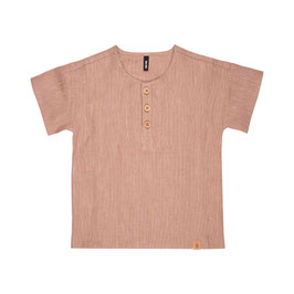 Baby & Kind Leinenshirt Kaffeebraun
