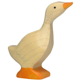 Holztier Gans klein