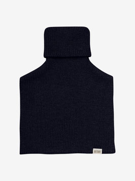 Merino Wollrollkragen Dark Navy