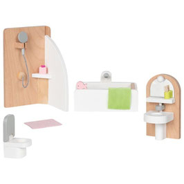 Puppenhausmöbel Badezimmer Modern