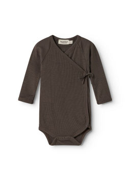Baby Wollwickelbody Terre