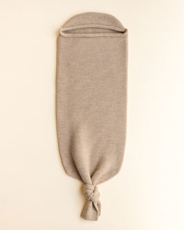 Merinowolle Babyschlafsack Sand