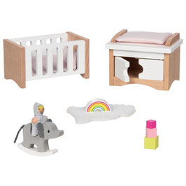 Puppenhausmöbel Babyzimmer Modern