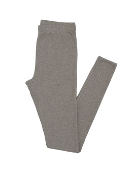 Frauen Leggings Melange Taupe