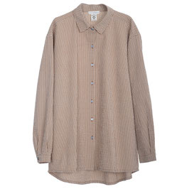 Frauen Kragenbluse Saffronchecks