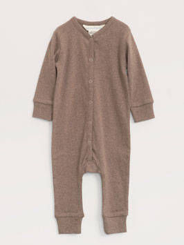 Baby Strampler Melange Acorn