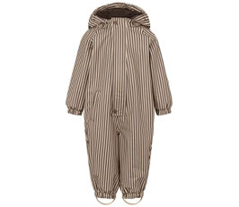 Baby & Kind Thermo Regenoverall Brown Stripe