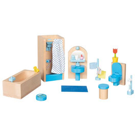 Puppenhausmöbel Badezimmer Classic
