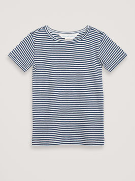 Baby & Kind Kurzarmshirt Streifen Navy