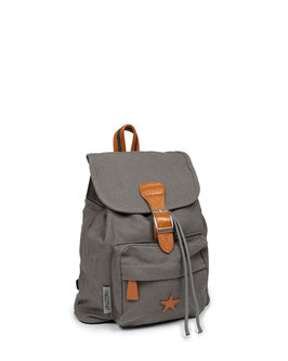 Kinder Canvasrucksack Grey
