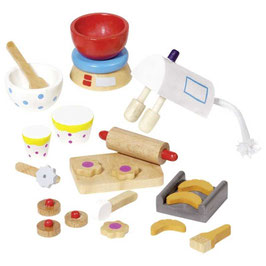 Puppenhaus Accessoires Küche Backen