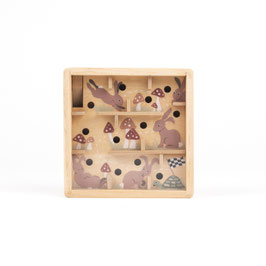 Mini Holzlabyrinth Hasen