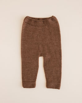 Merinowolle Babyhose Mocha