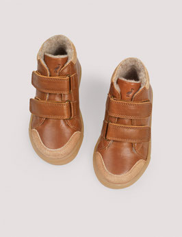 Kinder Vegane Wintersneaker Cognac
