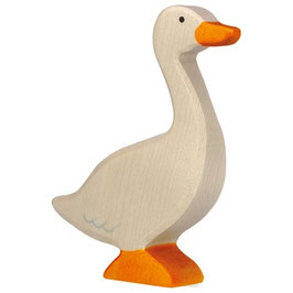 Holztier Gans gross