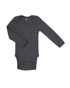 Baby Merino Wollbody Dark Grey
