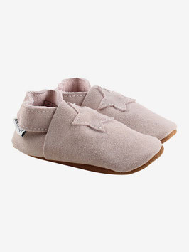 Wildleder Krabbelschuhe Staubrosa