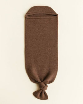 Merinowolle Babyschlafsack Mocha