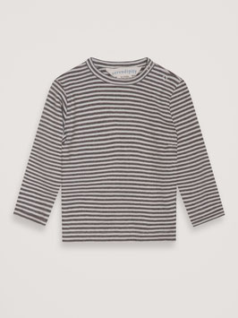 Baby Langarmshirt Streifen Soil
