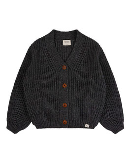 Baby & Kind Strickcardigan Graphite