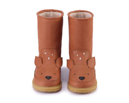 Wadudu Lederstiefel Reh