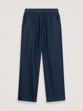 Frauen Baumwollhose Dark Denim