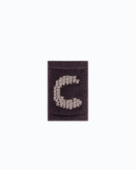 Gestrickte Girlande Buchstabe C