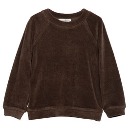 Baby & Kind Samtpullover Chestnut