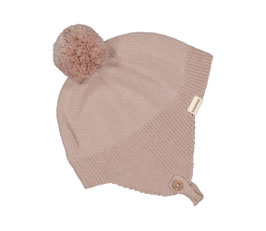Leichte Strickmütze Rose