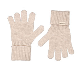 Kinder Kaschmirhandschuhe Sand Melange
