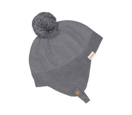 Leichte Strickmütze Blau