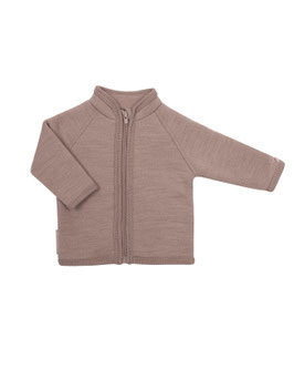Merinowolle Fleecejacke Powder