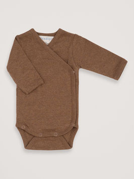 Baby Wickelbody Melange Almond