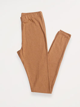Frauen Leggings Melange Cashew