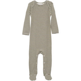 Baby Strampler Streifen Seaweed