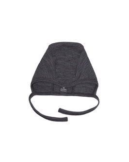 Baby Merino Wollmütze Dark Grey