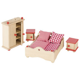 Puppenhausmöbel Schlafzimmer Classic