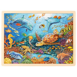 96 Teile Holzpuzzle Korallenriff