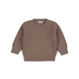Baby & Kind Wollpullover Nussbraun