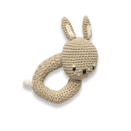 Häkelrassel Hase Moonlight