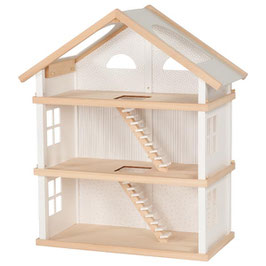 Puppenhaus aus Holz Modern