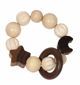Holzgreifling Mond und Stern
